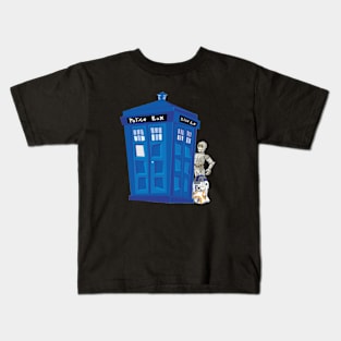 Timey Wimey Droids Kids T-Shirt